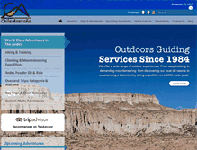 Tablet Screenshot of andesadventureguides.com